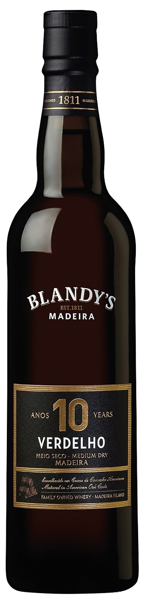 Madeira 10 Years Verdelho (50 cl), Blandys