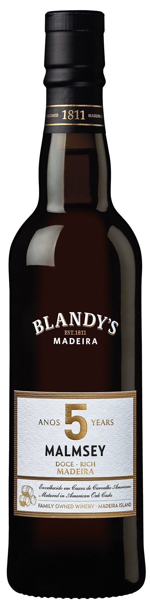 5 Years Malmsey Rich Madeira, Blandys