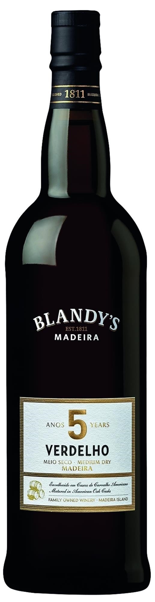 5 Years Verdelho Madeira, Blandys