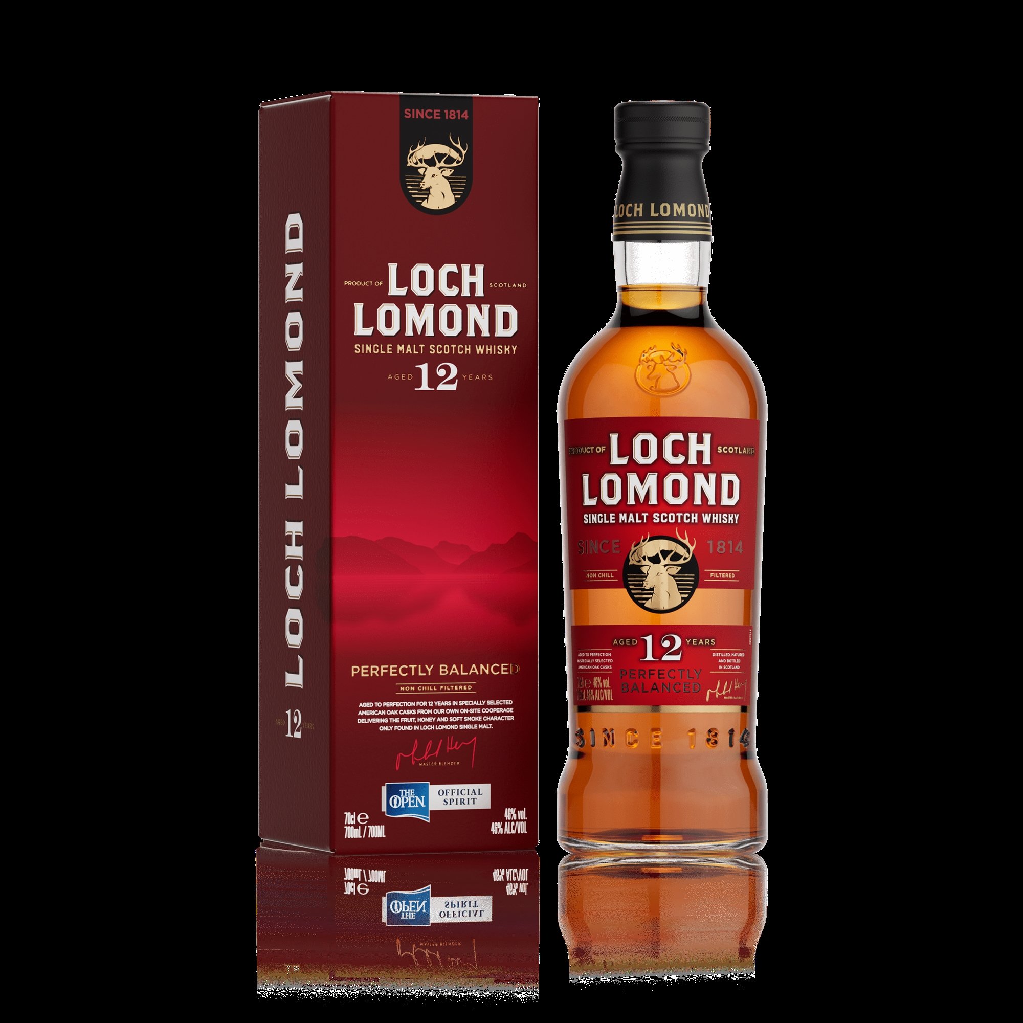 Whisky, Loch Lomond 12 Years Old Single Malt