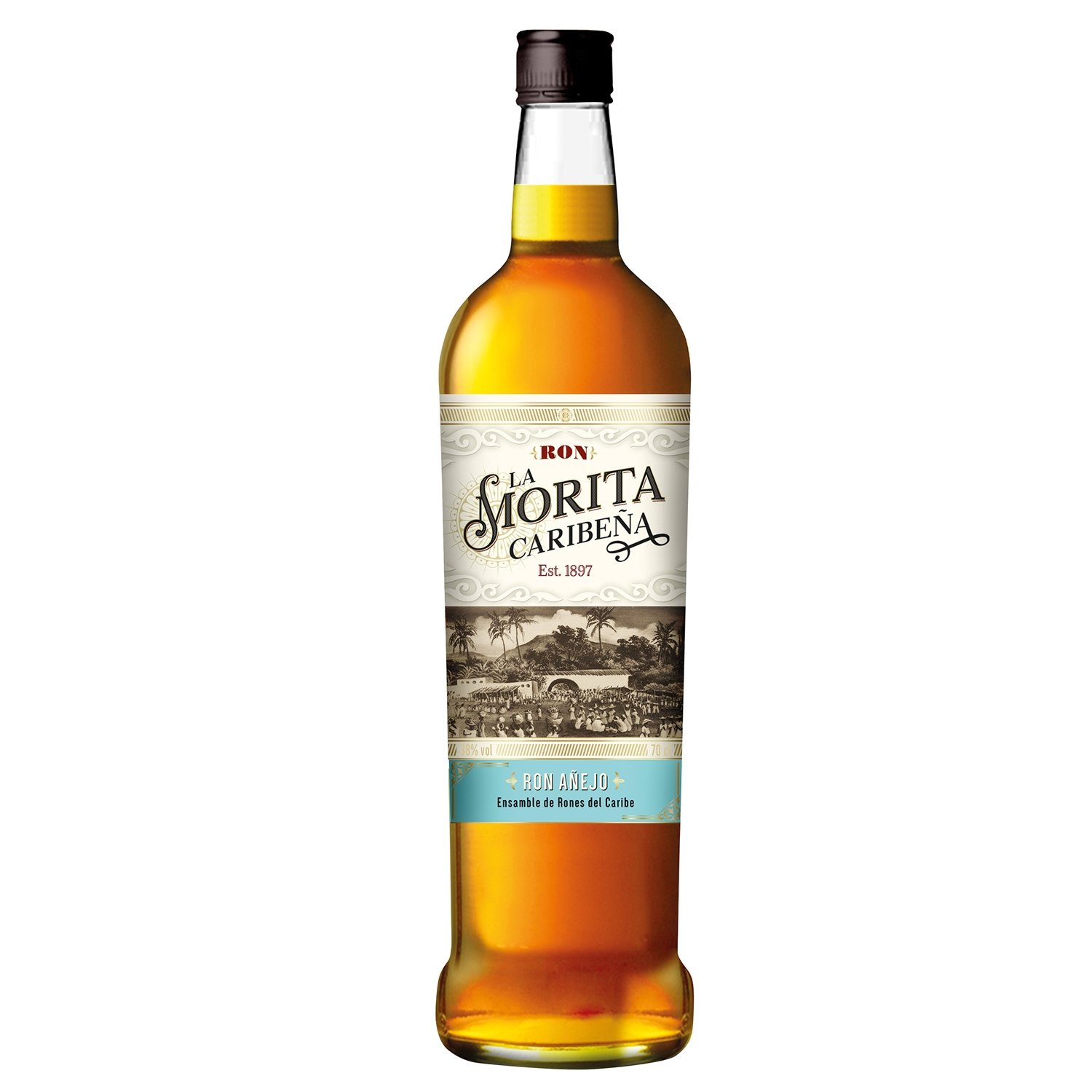 Ron Anejo La Morita Caribena 38% Acha(70cl)