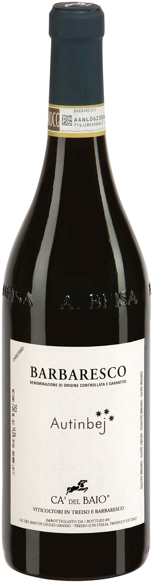 Barbaresco Autinbej, Ca' del Baio