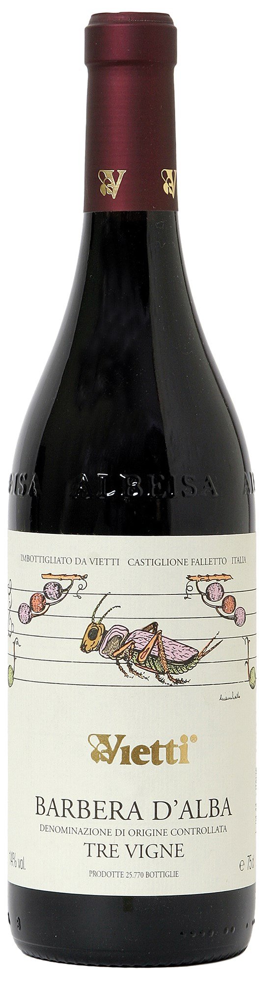 Barbera d'Alba DOC, Trevie, Vietti