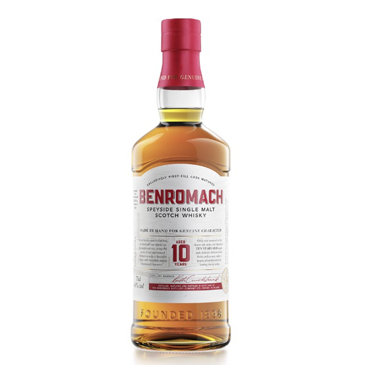 Whisky Benromach 10 Years Old