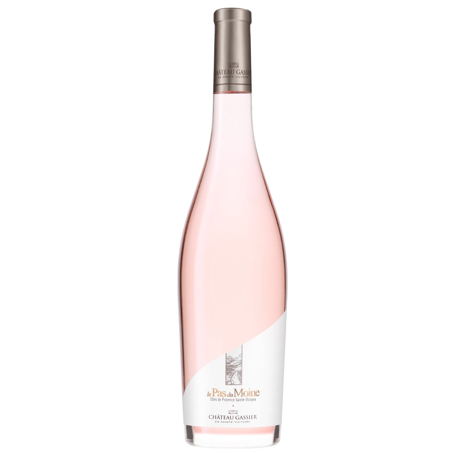 Le Pas du Moine ros&eacute; ko, C&ocirc;tes de Provence Ste-Victoire, Chateau Gassier
