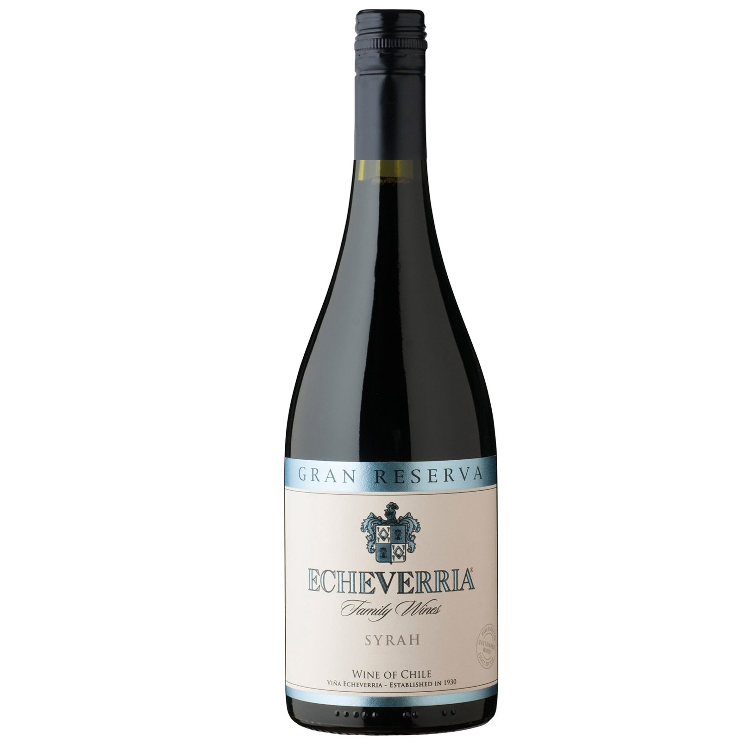Syrah Gran Reserva, Echeverria
