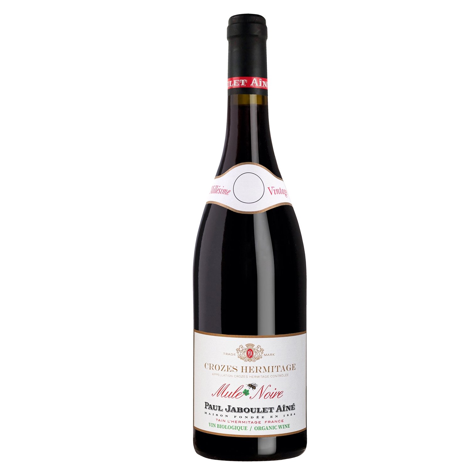 Crozes Hermitage Rouge, Mule Noire, Paul Jaboulet Ain&eacute; - ko