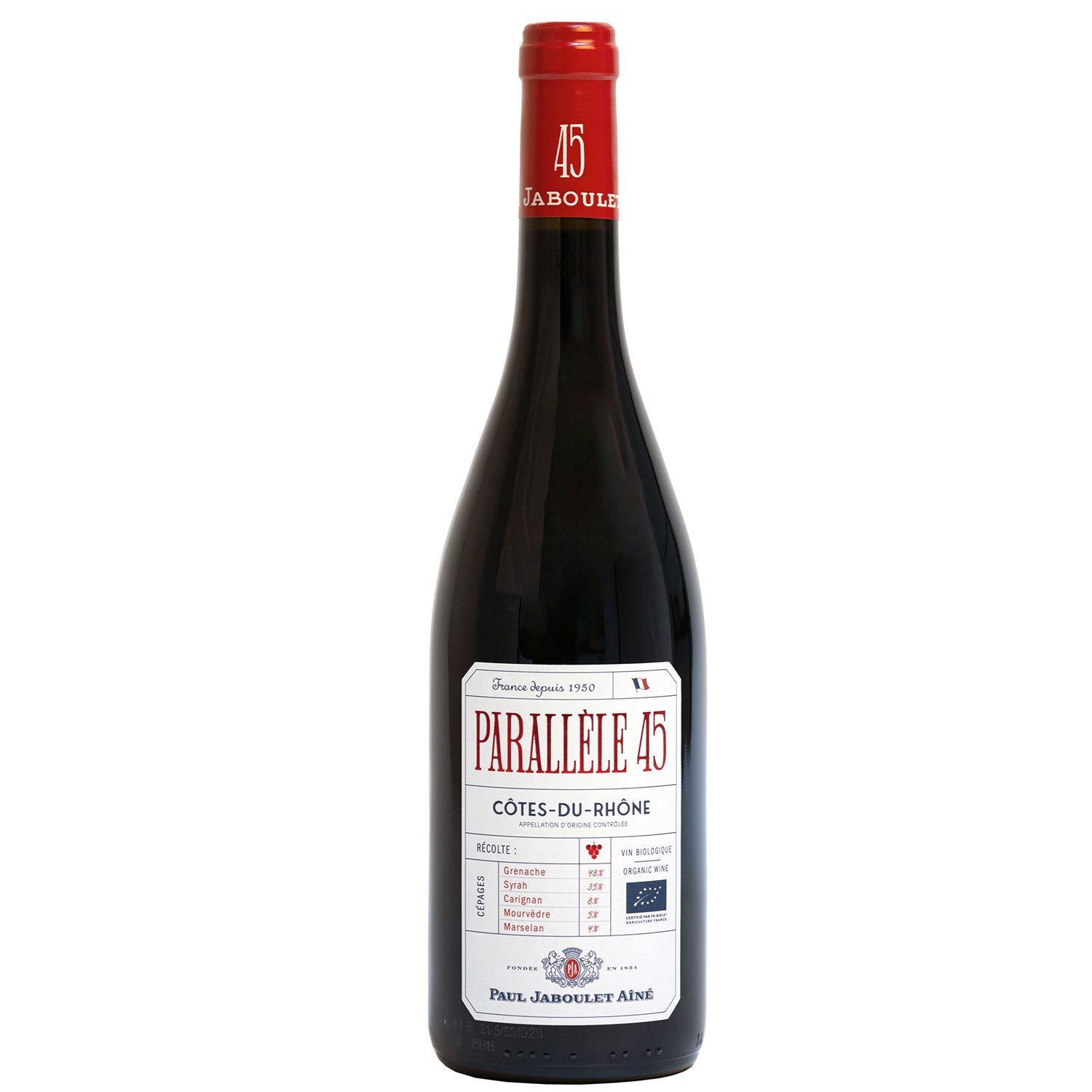 Cotes-Du-Rhone Rouge ko Parall&eacute;le 45, Paul Jaboulet Ain&eacute;