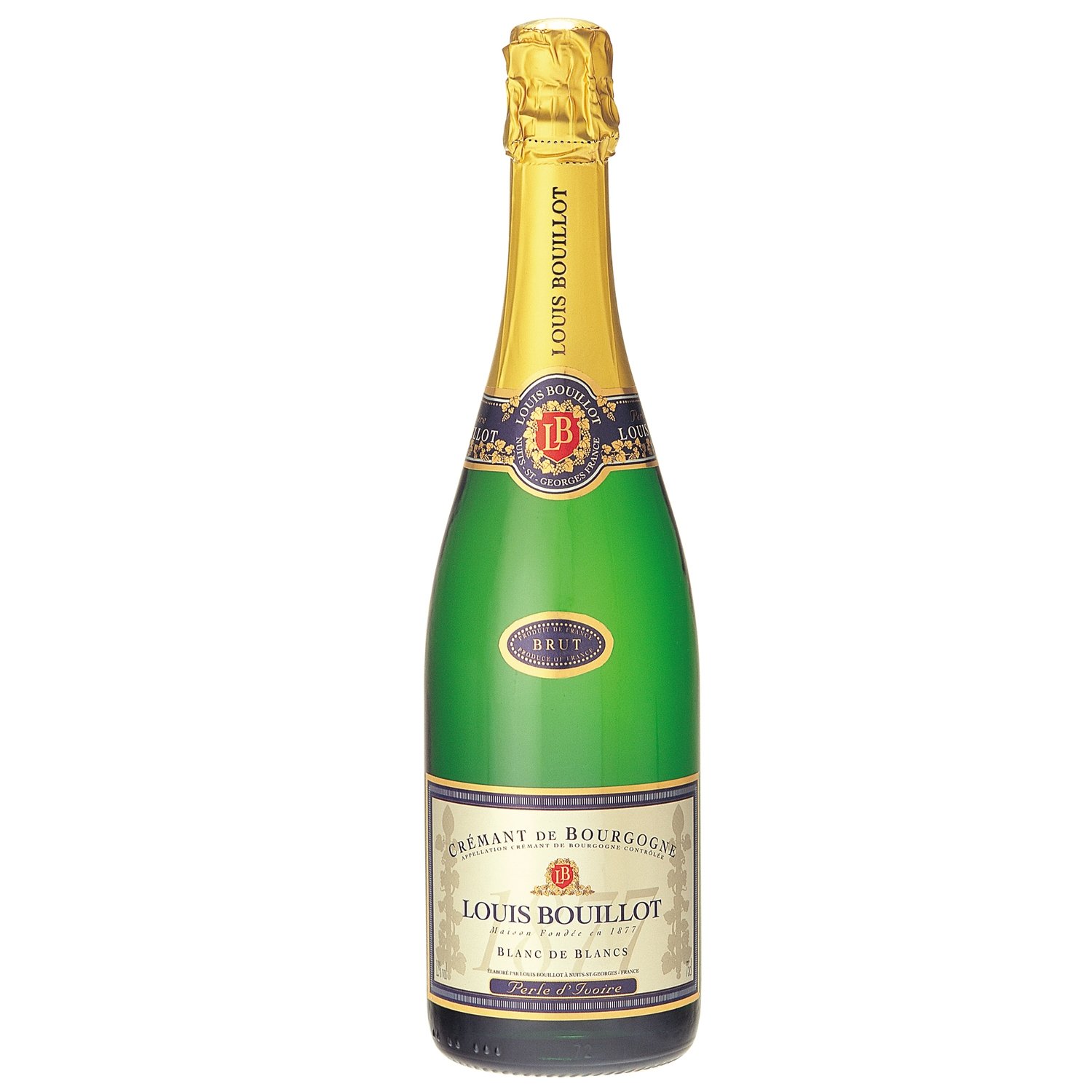 Cremant de Bourgogne, Perle d'Ivoire, Blanc de Blancs - Brut, Bouillot