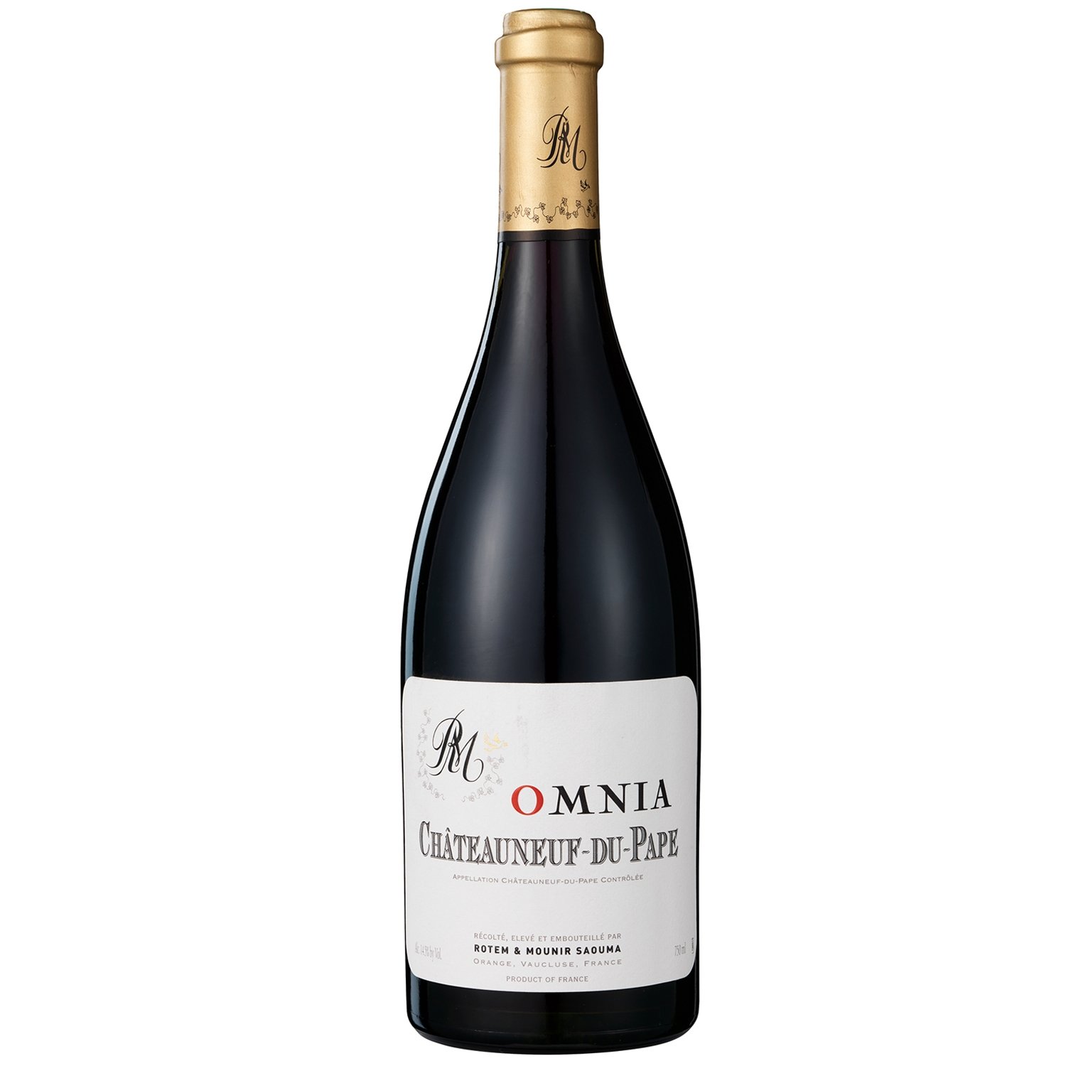 Chateauneuf du pape rouge Omnia, Rotem &amp; Mounir Saouma