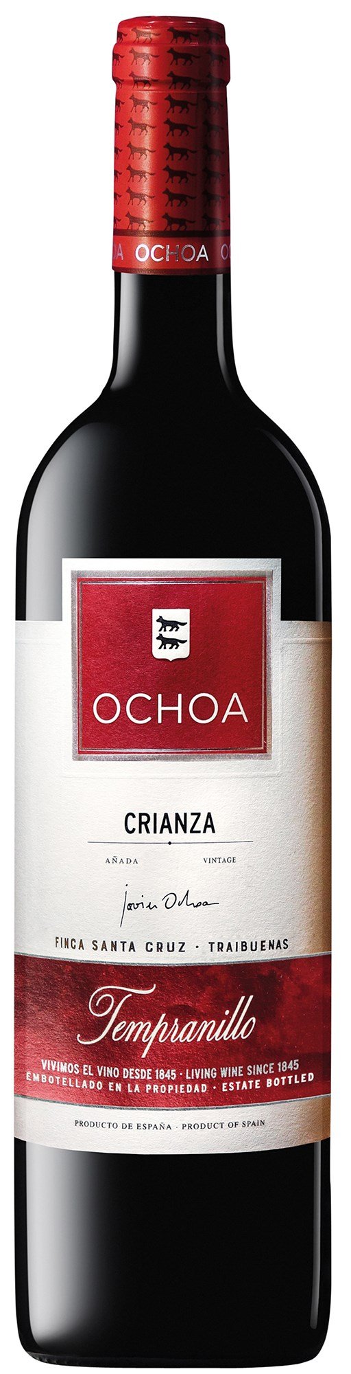 Tempranillo Crianza Navarra, Bodegas Ochoa