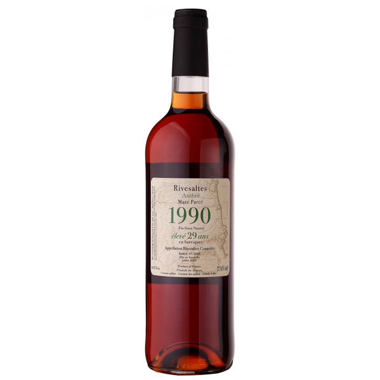 Rivesaltes Ambre&acute; 1990 Marc Parc&eacute;