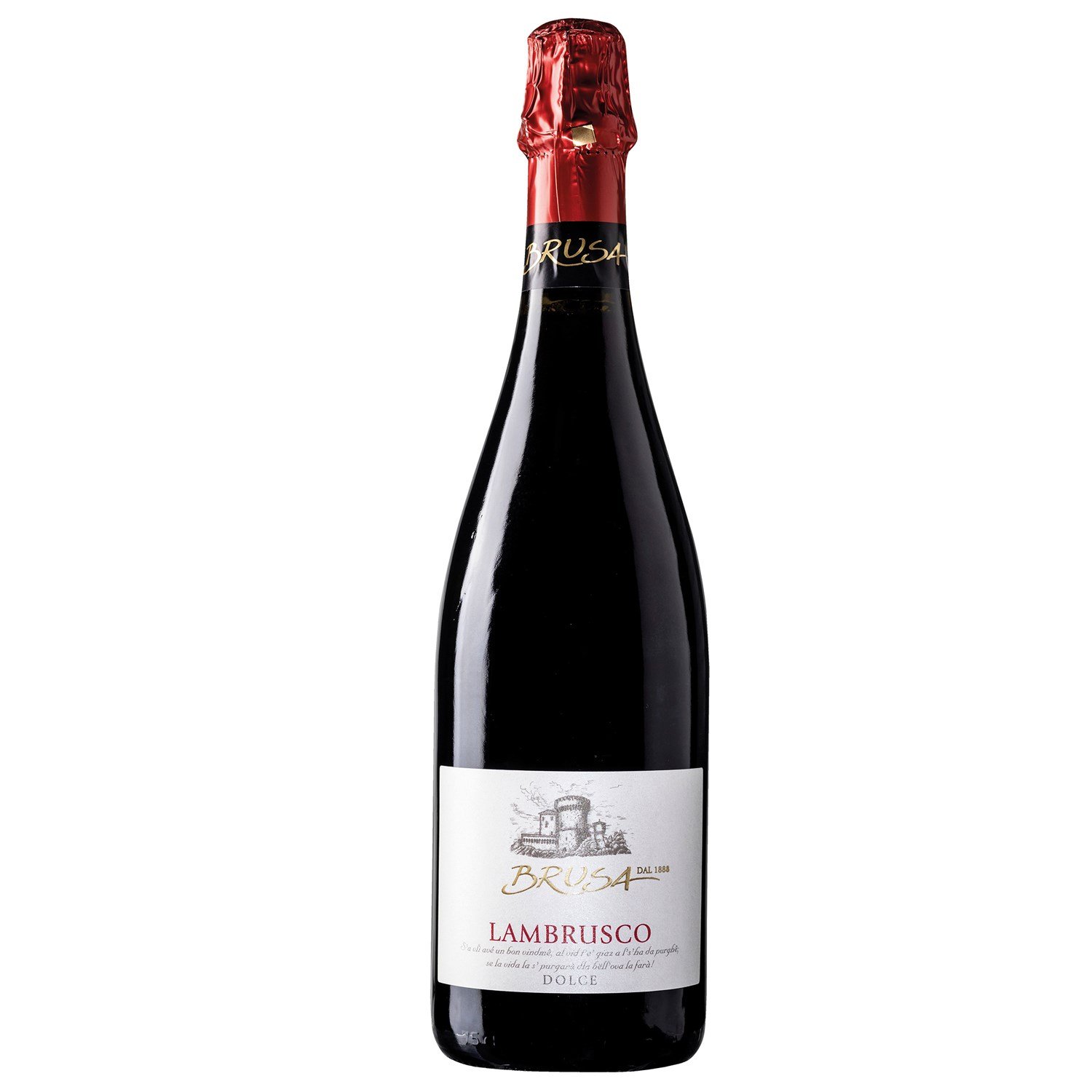 Lambrusco Rosso Dolce, Brusa, Emilia IGT, Terre Cevico